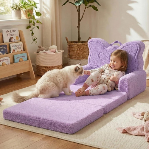 Kids couch 1 fold out - kids, 2-in-1